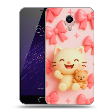 Пластиковый чехол на Meizu M3 Max с принтом для девочек