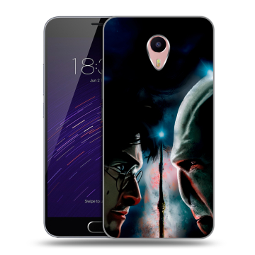 Пластиковый чехол на Meizu M3 Max с принтом Гарри Поттер Harry Potter
