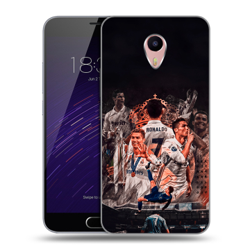 Пластиковый чехол на Meizu M3 Max с принтом Реал Роналдо Real Ronaldo