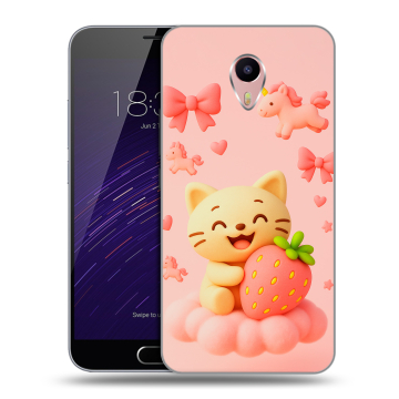 Пластиковый чехол на Meizu M3 Max с принтом для девочек