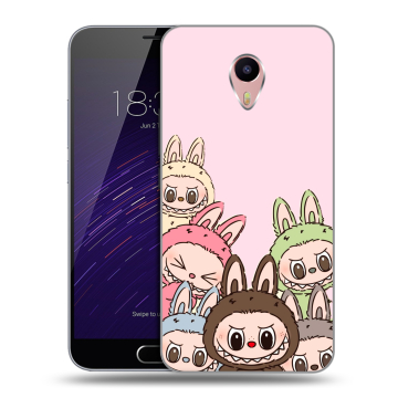 Пластиковый чехол на Meizu M3 Max с принтом Лабубу
