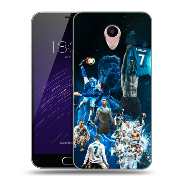 Пластиковый чехол на Meizu M3 Max с принтом Реал Роналдо Пластиковый чехол на Meizu M3 Max с принтом Реал Роналдо