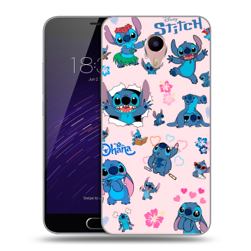 Пластиковый чехол на Meizu M3 Max с принтом Лило и Стич Пластиковый чехол на Meizu M3 Max с принтом Лило и Стич