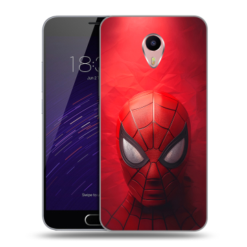 Пластиковый чехол на Meizu M3 Max с принтом Spiderman Человек паук Пластиковый чехол на Meizu M3 Max с принтом Spiderman Человек паук