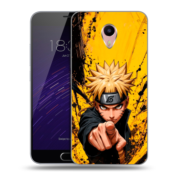 Пластиковый чехол на Meizu M3 Max с принтом Naruto Наруто