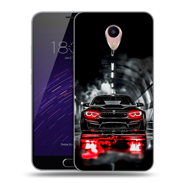 Пластиковый чехол на Meizu M3 Max с принтом BMW БМВ Пластиковый чехол на Meizu M3 Max с принтом BMW БМВ