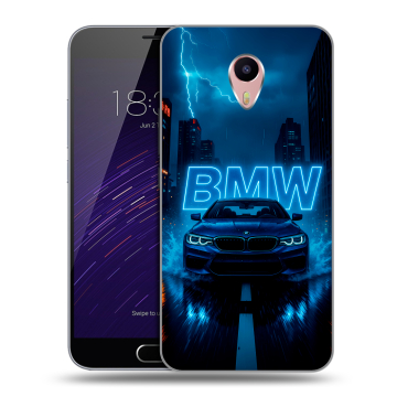 Пластиковый чехол на Meizu M3 Max с принтом BMW БМВ Пластиковый чехол на Meizu M3 Max с принтом BMW БМВ