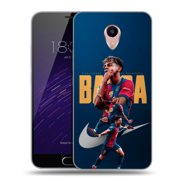 Пластиковый чехол на Meizu M3 Max с принтом Барселона Barca Yamal 