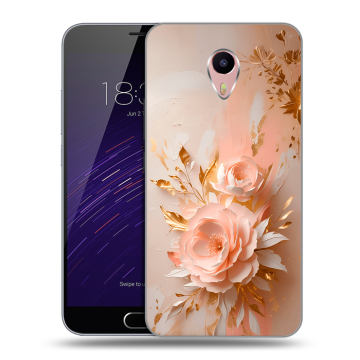 Пластиковый чехол на Meizu M3 Max с принтом женский