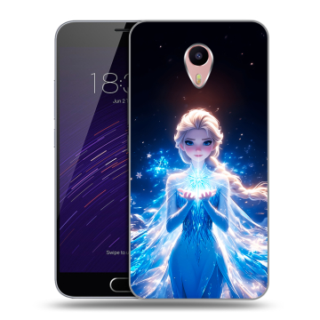 Пластиковый чехол на Meizu M3 Max с принтом Холодное сердце Frozen