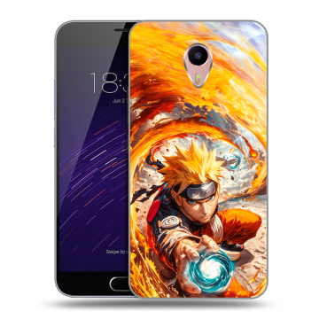Пластиковый чехол на Meizu M3 Max с принтом Аниме Наруто Naruto