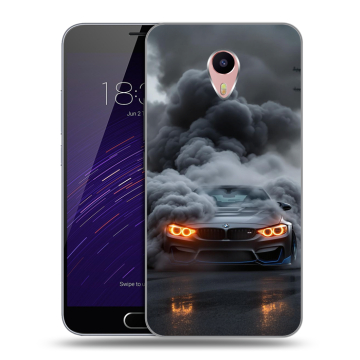 Пластиковый чехол на Meizu M3 Max с принтом BMW БМВ Пластиковый чехол на Meizu M3 Max с принтом BMW БМВ