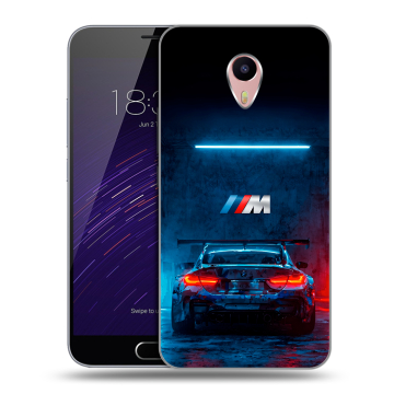 Пластиковый чехол на Meizu M3 Max с принтом BMW БМВ