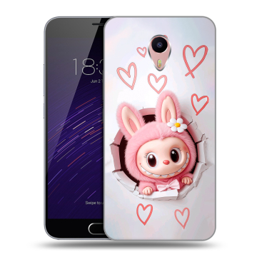 Пластиковый чехол на Meizu M3 Max с принтом Labubu Лабубу