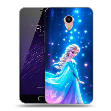 Пластиковый чехол на Meizu M3 Max с принтом Холодное сердце Frozen