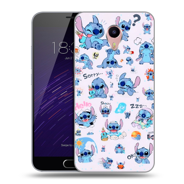 Пластиковый чехол на Meizu M3 Max с принтом Лило и Стич