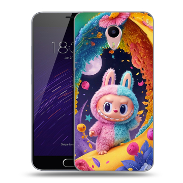 Пластиковый чехол на Meizu M3 Max с принтом Labubu Лабубу