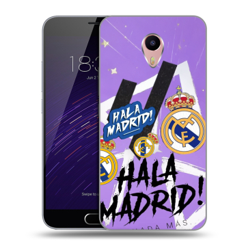 Пластиковый чехол на Meizu M3 Max с принтом Real Madrid Реал Мадрид