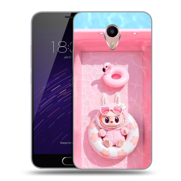 Пластиковый чехол на Meizu M3 Max с принтом Labubu Лабубу