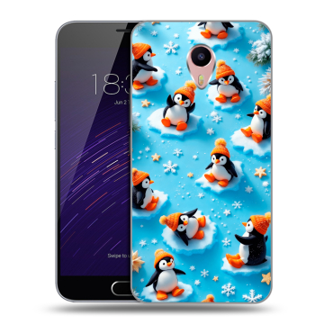 Пластиковый чехол на Meizu M3 Max с принтом Новый год