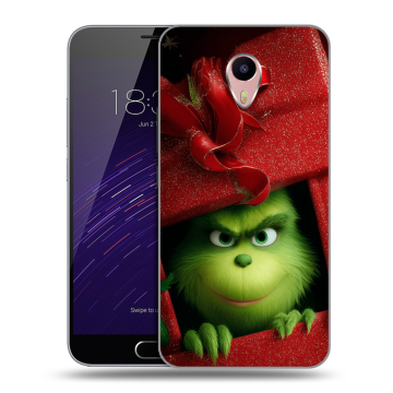 Пластиковый чехол на Meizu M3 Max с принтом Новый год