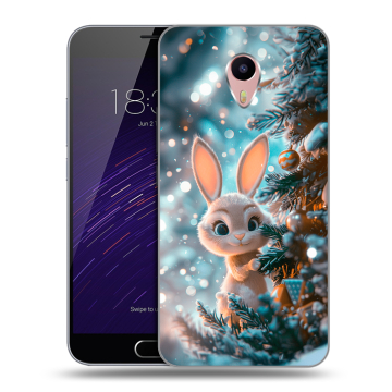 Пластиковый чехол на Meizu M3 Max с принтом Новый год