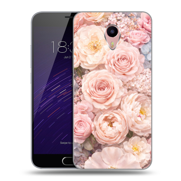 Пластиковый чехол на Meizu M3 Max с принтом женский