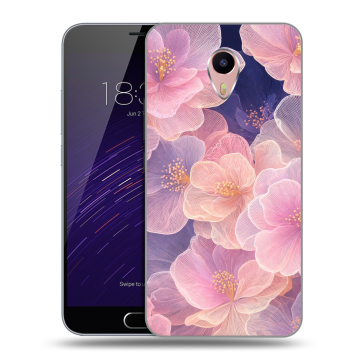 Пластиковый чехол на Meizu M3 Max с принтом женский