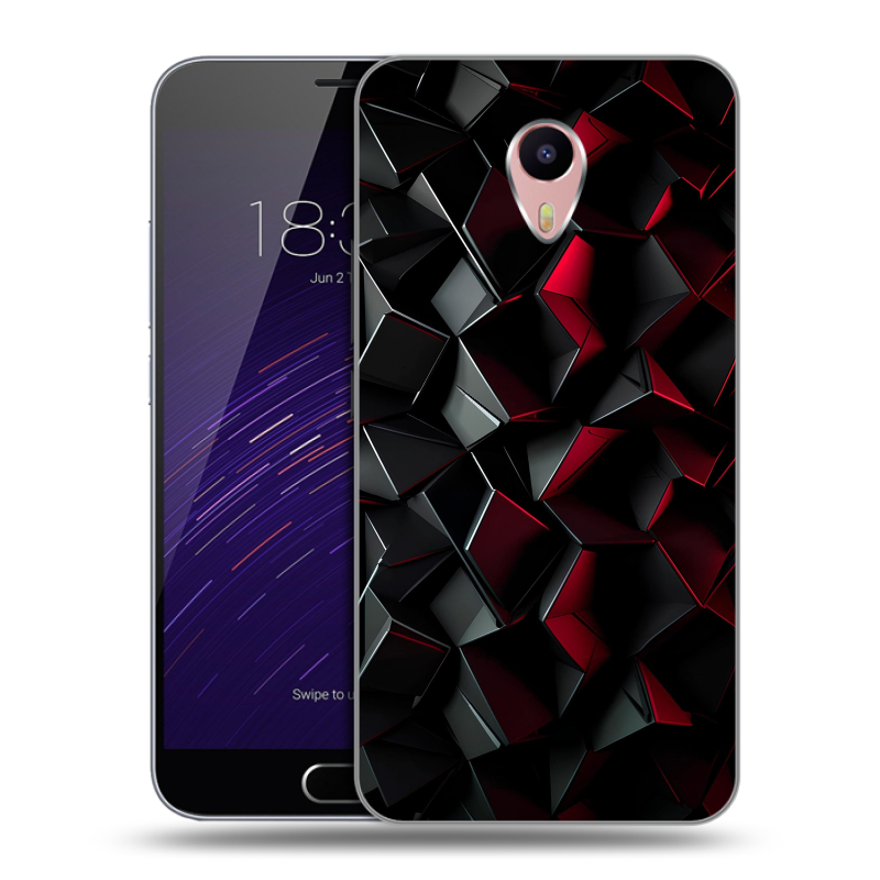 Пластиковый чехол на Meizu M3 Max с принтом Абстракция Пластиковый чехол на Meizu M3 Max с принтом Абстракция