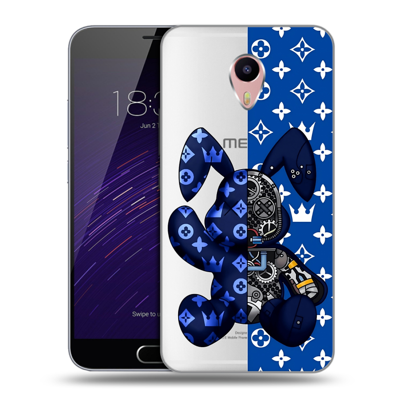 Пластиковый чехол на Meizu M3 Max с принтом Луи робот Пластиковый чехол на Meizu M3 Max с принтом Луи робот
