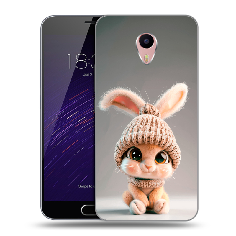 Пластиковый чехол на Meizu M3 Max с принтом Кролик Пластиковый чехол на Meizu M3 Max с принтом Кролик