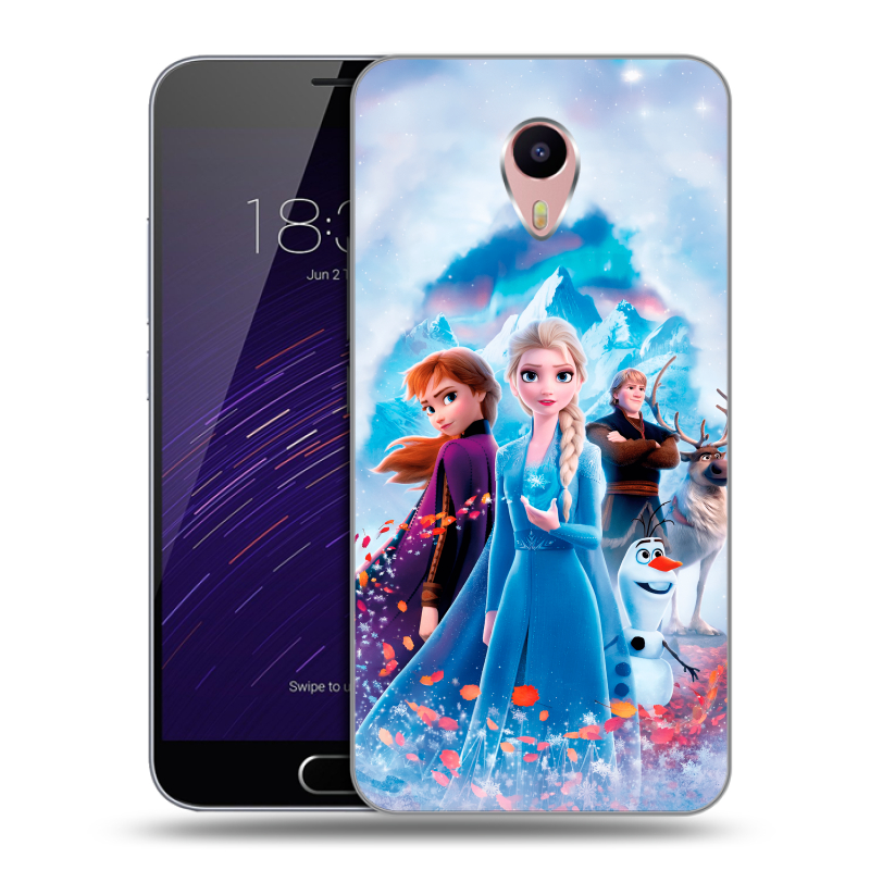 Пластиковый чехол на Meizu M3 Max с принтом Холодное сердце Frozen Пластиковый чехол на Meizu M3 Max с принтом Холодное сердце Frozen