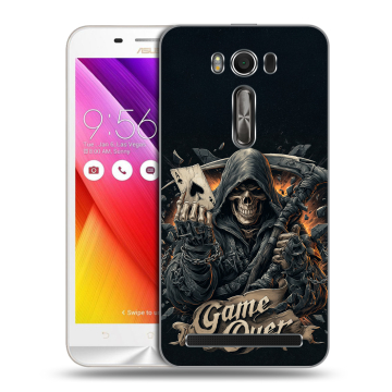 Пластиковый чехол на Asus ZenFone Go TV с принтом Скелет карты Пластиковый чехол на Asus ZenFone Go TV с принтом Скелет карты