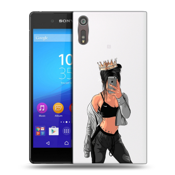 Пластиковый чехол на Sony Xperia XZ с принтом Женские принты Пластиковый чехол на Sony Xperia XZ с принтом Женские принты