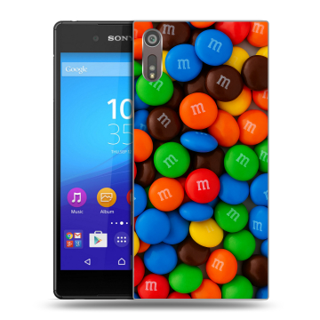 Пластиковый чехол на Sony Xperia XZ с принтом Конфеты Пластиковый чехол на Sony Xperia XZ с принтом Конфеты