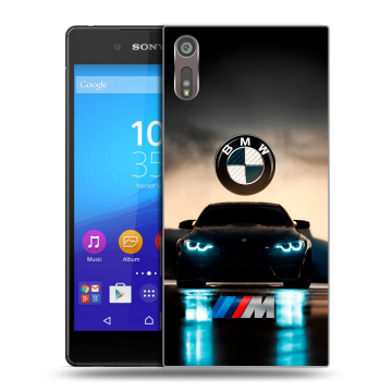 Пластиковый чехол на Sony Xperia XZ с принтом БМВ BMW Пластиковый чехол на Sony Xperia XZ с принтом БМВ BMW