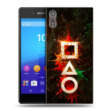 Пластиковый чехол на Sony Xperia XZ с принтом Squid Game Игра кальмара Пластиковый чехол на Sony Xperia XZ с принтом Squid Game Игра кальмара