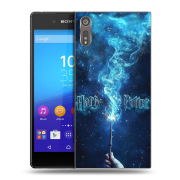 Пластиковый чехол на Sony Xperia XZ с принтом Harry Potter Гарри Поттер