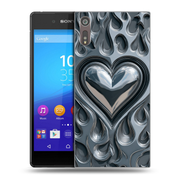 Пластиковый чехол на Sony Xperia XZ с принтом Y2K