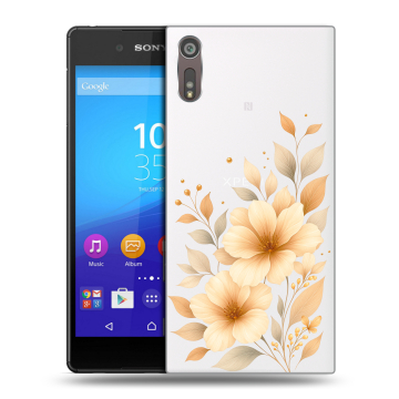 Пластиковый чехол на Sony Xperia XZ с принтом для девушки Пластиковый чехол на Sony Xperia XZ с принтом для девушки