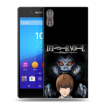 Пластиковый чехол на Sony Xperia XZ с принтом Death note Тетрадь смерти Пластиковый чехол на Sony Xperia XZ с принтом Death note Тетрадь смерти