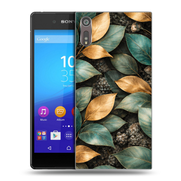 Пластиковый чехол на Sony Xperia XZ с принтом женский