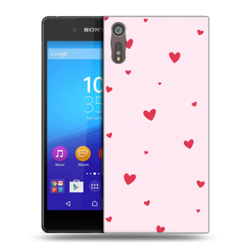Пластиковый чехол на Sony Xperia XZ с принтом для девочек