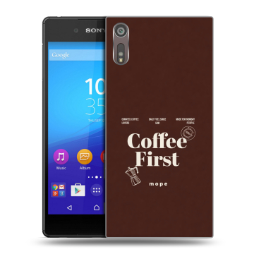 Пластиковый чехол на Sony Xperia XZ с принтом женский Пластиковый чехол на Sony Xperia XZ с принтом женский
