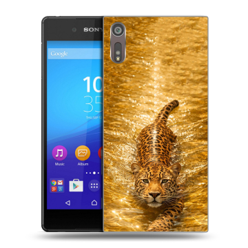 Пластиковый чехол на Sony Xperia XZ с принтом женский