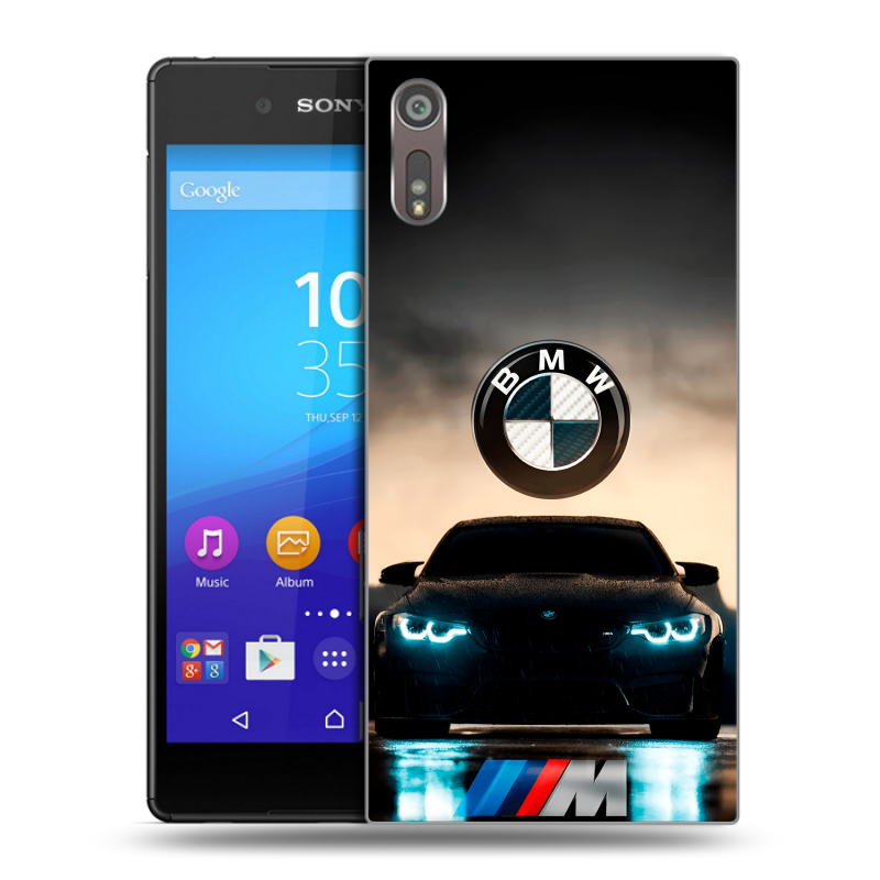 Пластиковый чехол на Sony Xperia XZ с принтом БМВ BMW Пластиковый чехол на Sony Xperia XZ с принтом БМВ BMW