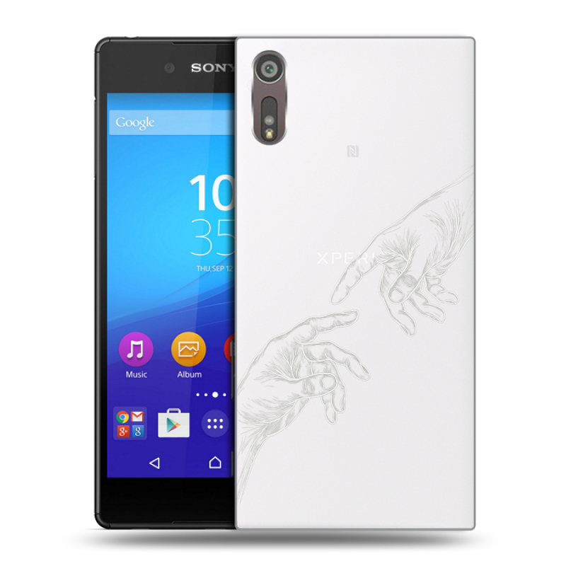 Пластиковый чехол на Sony Xperia XZ с принтом Сотворение мира Пластиковый чехол на Sony Xperia XZ с принтом Сотворение мира
