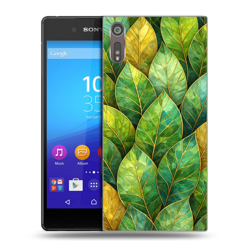 Пластиковый чехол на Sony Xperia XZ с принтом женский Пластиковый чехол на Sony Xperia XZ с принтом женский