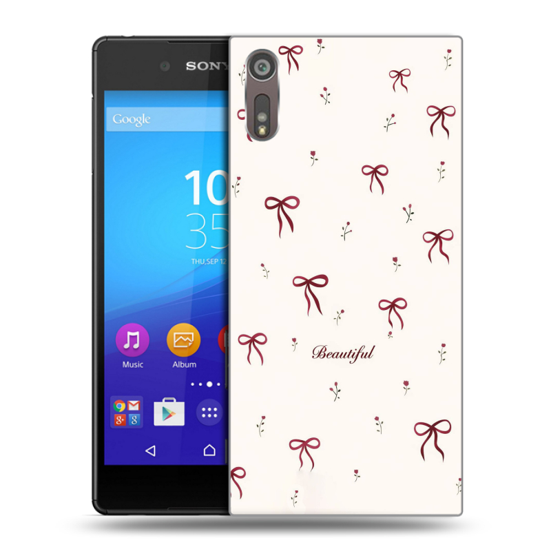 Пластиковый чехол на Sony Xperia XZ с принтом для девочек Пластиковый чехол на Sony Xperia XZ с принтом для девочек