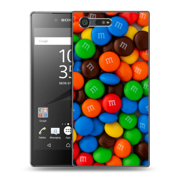 Пластиковый чехол на Sony Xperia X Compact с принтом Конфеты